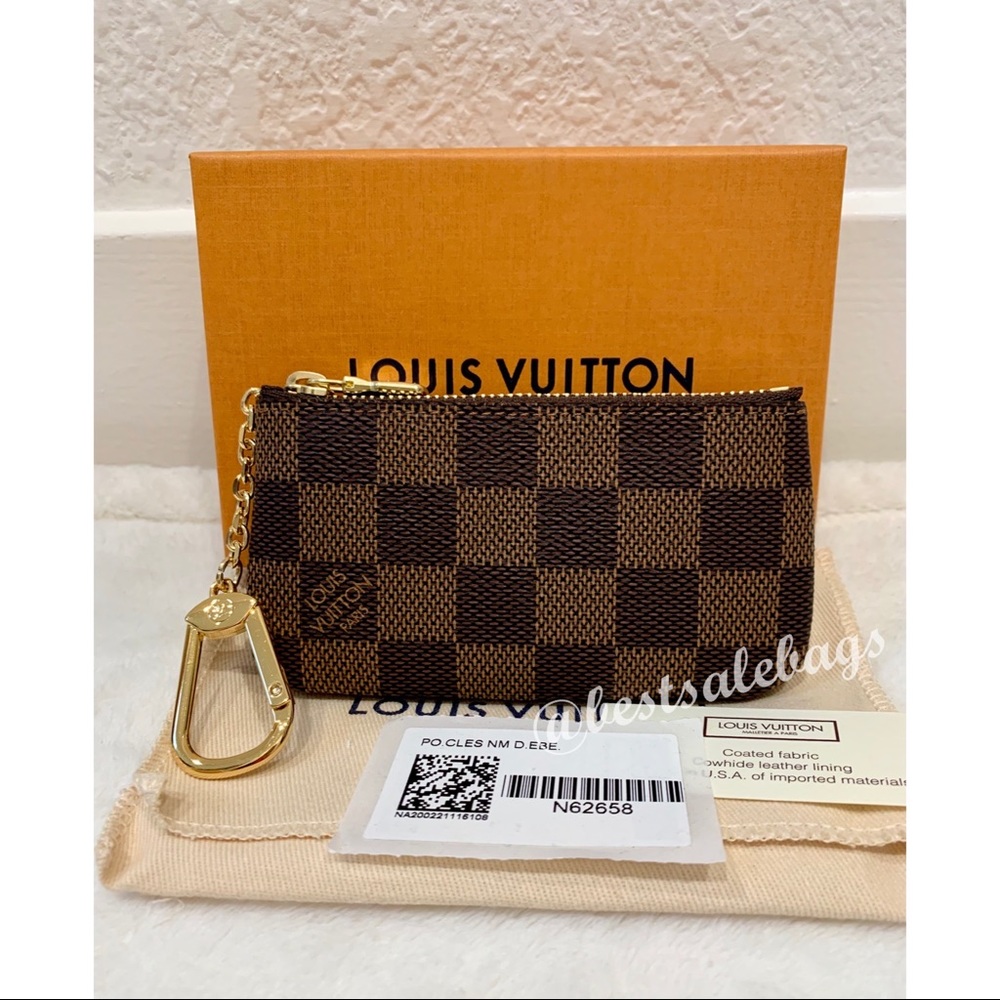 ❌SOLD❌ NEW 2020 Authentic Damier Ebene Key Pouch